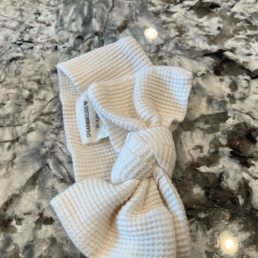 Baby hair bows and binky holders